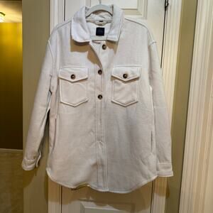 RDI Shacket cream sz L
